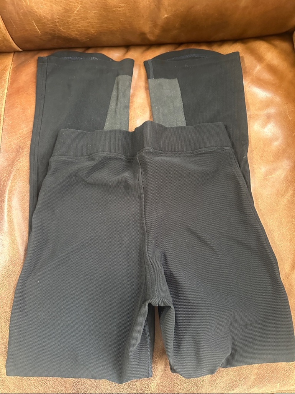 Kerrits Black Performance Equestrian Jodhpurs Bootcut Pants Microcord - Picture 2 of 3